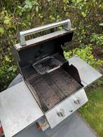 Gasbarbecue met 2 gaspitten hoes en wielen gas barbecue bbq, Ophalen, Gebruikt