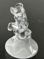 Apart dansend glas hond beeldje 10.5 cm, Verzamelen, Beelden en Beeldjes, Gebruikt, Ophalen of Verzenden, Dier