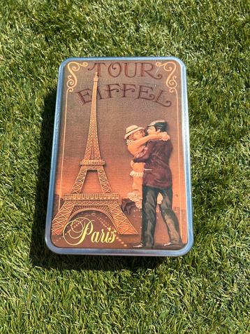 Vintage blikje tour Eifel paris  beschikbaar voor biedingen