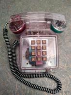 Vintage telefoon uit de USA.plexiglas., Telecommunicatie, Vaste telefoons | Niet Draadloos, Ophalen of Verzenden