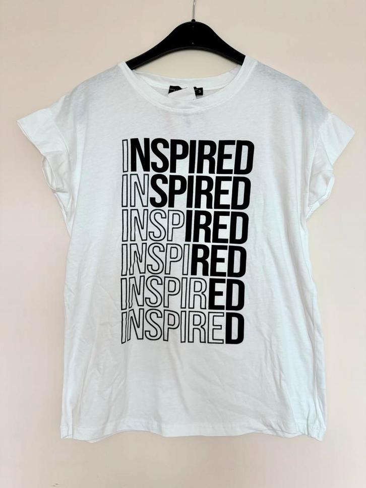 Terstal inspired t-shirt maat M nieuw, Kleding | Dames, T-shirts, Nieuw, Maat 38/40 (M), Wit, Korte mouw, Ophalen of Verzenden