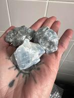 Blauwe Calciet Ruw - 3 Stukjes, Ophalen of Verzenden, Mineraal
