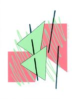 Zonder titel e.a. - Kunstenaar: Liesbeth van der Zee, Antiek en Kunst, Kunst | Litho's en Zeefdrukken, Ophalen