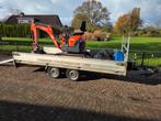 Minikraan met aanhanger te koop!, Zakelijke goederen, Machines en Bouw | Kranen en Graafmachines, Ophalen, Kraan