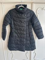 Zgan zwarte jas Benetton maat 152, Kinderen en Baby's, Meisje, Ophalen of Verzenden, Zo goed als nieuw, Benetton