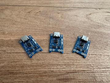 18650 Lithium Accu Oplaadmodule - TP4056 met Bescherming beschikbaar voor biedingen