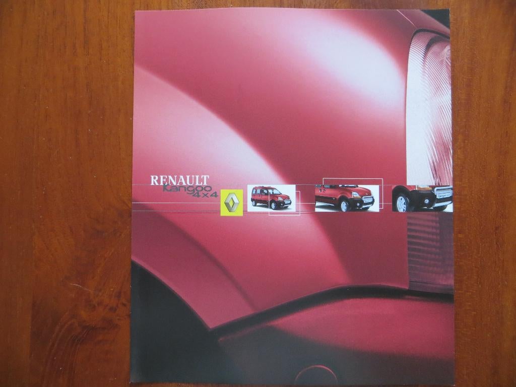 Renault Kangoo 4x4 (april 2001), Ophalen of Verzenden, Nieuw, Renault
