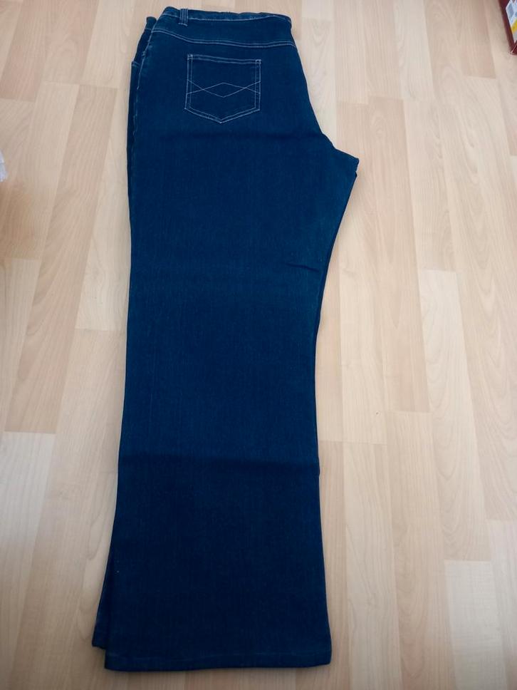 Blauwe dames stretch jeans maat 50, ritssluiting, zakken voo, Kleding | Dames, Spijkerbroeken en Jeans, Nieuw, Overige jeansmaten