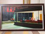 Nighthawks van Edward Hopper en andere schilderijen-/kunst, Antiek en Kunst, Kunst | Schilderijen | Klassiek, Ophalen
