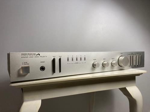 Zeldzame Pathé-Marconi stereo versterker Made in Japan, Audio, Tv en Foto, Versterkers en Receivers, Gebruikt, Stereo, 60 tot 120 watt