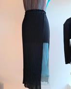 Avalon pleats please vintage plooirok half lang pilling, Kleding | Dames, Maat 38/40 (M), Blauw, Ophalen of Verzenden, Gedragen