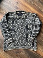 Devold by Olmes Carretti noorse heren trui L 100% wol, Devold by Olmes Carretti, Maat 52/54 (L), Blauw, Ophalen of Verzenden