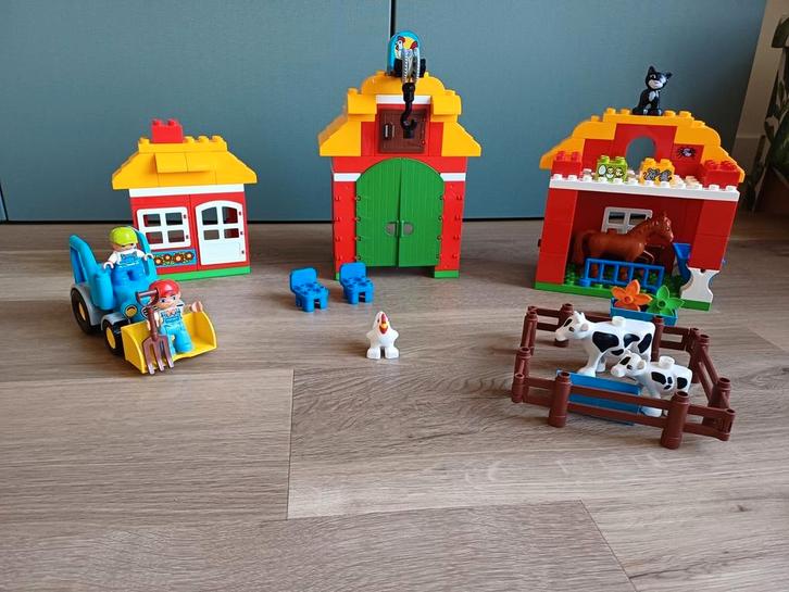 Lego Duplo 10525 - Boerderij, Kinderen en Baby's, Speelgoed | Duplo en Lego, Zo goed als nieuw, Duplo, Complete set, Ophalen of Verzenden