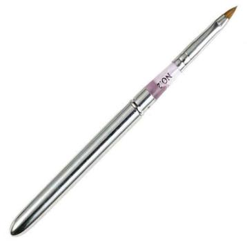 Zeer compact nagel penselen # 2 voor acrylnagels. beschikbaar voor biedingen