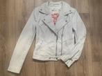 Drykorn jeans jack kort jasje wit beige ecru 3: S/36 - M/38, Kleding | Dames, Drykorn, Verzenden, Wit, Zo goed als nieuw