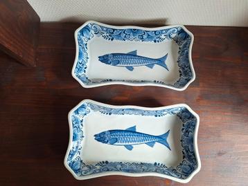 Haring/Vis Schaaltjes Royal Delft/Schaal/Schaaltje beschikbaar voor biedingen