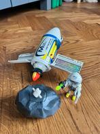 Playmobil ruimte set raket en astronaut, Ophalen of Verzenden, Zo goed als nieuw