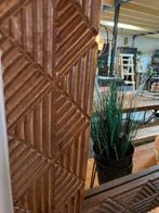 Spiegel mangohout 120cm, patroon, woondecoratie, accessoires, Huis en Inrichting, Woonaccessoires | Spiegels, 100 tot 150 cm, Nieuw