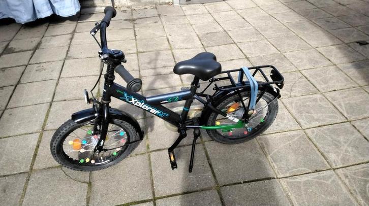 LOEKIE XPLOZER  16 INCH JONGENS FIETS, Fietsen en Brommers, Fietsen | Kinderfietsjes, Zo goed als nieuw, 16 tot 20 inch, Ophalen