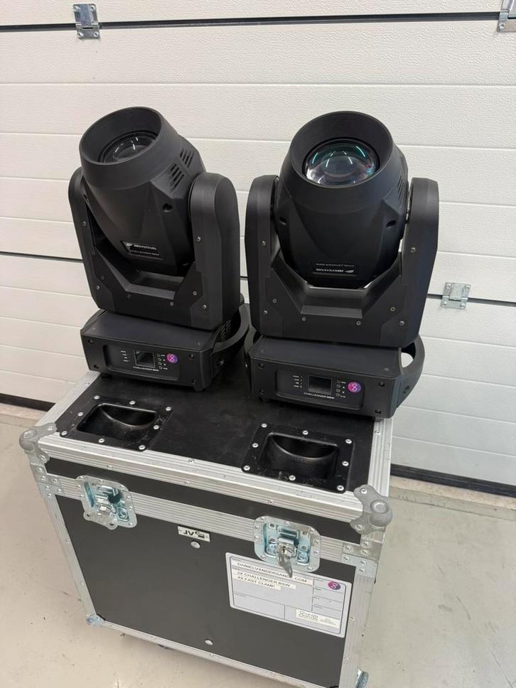 2x jb systems challenger bsw incl. Flightcase., Muziek en Instrumenten, Licht en Laser, Zo goed als nieuw, Licht, Ophalen of Verzenden