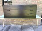 Vintage ladenkast, Gebruikt, 3 of 4 laden, Minder dan 100 cm, Overige houtsoorten