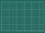 Snijmat Rillstab 220x300mm A4 3-laags groen, Ophalen of Verzenden, Nieuw, Materiaal
