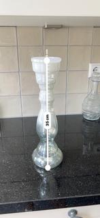 Stijlvolle Glazen Kaarsenhouder – 35 cm Hoog, Ophalen of Verzenden, Nieuw