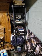 Gratis ophalen Hilversum stellingkast rek kunststof zwart, Ophalen of Verzenden