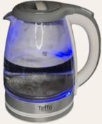 Teffo waterkoker - draadloos - ledverlichting - 1.8L - wit, 1 tot 2 liter, Ophalen of Verzenden, Nieuw, Draadloos