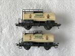 2x Fleischmann NS Bart Smit ketelwagens, Gebruikt, Wagon, Ophalen of Verzenden, NS