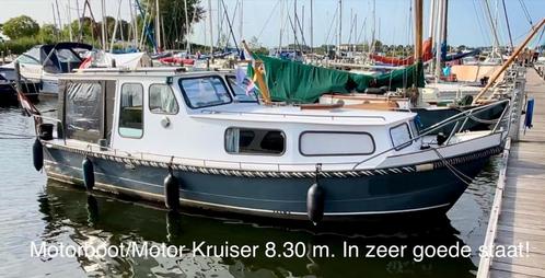 Motorboot 8.30m – kruiser, zonnepanelen, toilet, verwarming, Watersport en Boten, Motorboten en Motorjachten, Gebruikt, Staal