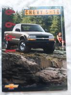 Folder Chevrolet S-10 1999, Nieuw, Chevrolet, Ophalen of Verzenden