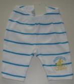 Wit blauw tricot broekje baby broek van NAME It maat 62, Broekje, Jongetje of Meisje, Nieuw, Ophalen of Verzenden