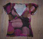 Bruin met Roze Shirtje Vero Moda (XL), Kleding | Dames, T-shirts, Gedragen, Ophalen of Verzenden, Bruin, Maat 46/48 (XL) of groter