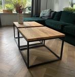 2x Industriële Salontafels - 60x60x45cm - Loods5, Huis en Inrichting, Tafels | Salontafels, Ophalen, 50 tot 100 cm, 50 tot 100 cm