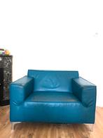 SUPER comfortable blue armchair, Huis en Inrichting, Banken | Sofa's en Chaises Longues, Overige materialen, Vintage bulky, Gebruikt