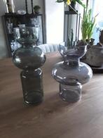 2 vazen, Huis en Inrichting, Woonaccessoires | Vazen, Ophalen, Overige kleuren, Minder dan 50 cm, Glas