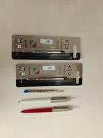 2 Parkerpennen met nieuwe vullingen., Ophalen of Verzenden, Zo goed als nieuw