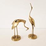 Caravell 70's vintage set Kraanvogels messing vogels, Ophalen of Verzenden, Huis en Inrichting