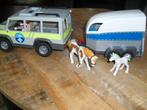 Playmobil Jeep met paarden trailer setje no 35, Ophalen of Verzenden, Zo goed als nieuw, Los playmobil