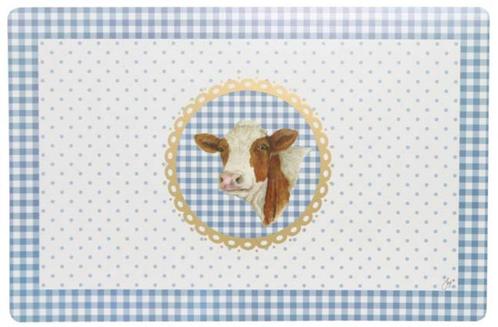 Placemats Haappy Cow servies, Huis en Inrichting, Keuken | Servies, Nieuw, Overige typen, Overige stijlen, Overige materialen