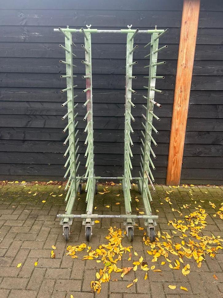 Spuitrek / Droogrek op wielen, Doe-het-zelf en Verbouw, Transportwagens, Nieuw, Ophalen