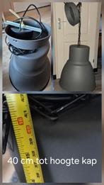 hanglamp industrieel 2x, Ophalen, Zo goed als nieuw, Metaal, Minder dan 50 cm