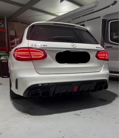 brabus uitlaatsysteem diffuser uitlaaten c-klasse w205 700, Auto diversen, Tuning en Styling, Ophalen of Verzenden