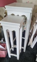 Planten tafeltjes set, Huis en Inrichting, Ophalen, Zo goed als nieuw, Rond, Minder dan 55 cm