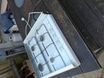 Wit Bosch 4 pits gas kookplaat + glazen deksel., Ophalen, Gebruikt