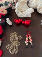 Gouden draad kerstballen Disneyland parijs, Ophalen of Verzenden, Mickey Mouse, Nieuw