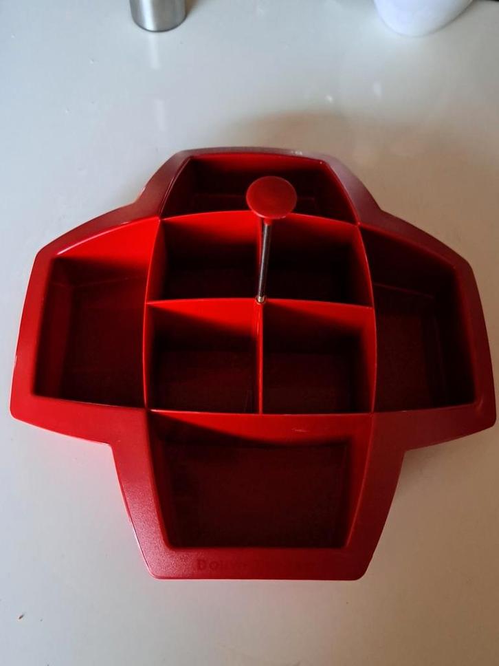 Vintage retro douwe egberts dispenser, Huis en Inrichting, Keuken | Servies, Gebruikt, Overige typen, Overige stijlen, Overige materialen