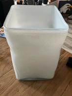 Dutz vaas, Huis en Inrichting, Woonaccessoires | Vazen, Ophalen, Wit, Minder dan 50 cm, Glas