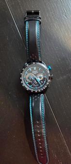 Pulsar PU2055X1 Herenhorloge, Overige merken, Leer, Staal, Polshorloge